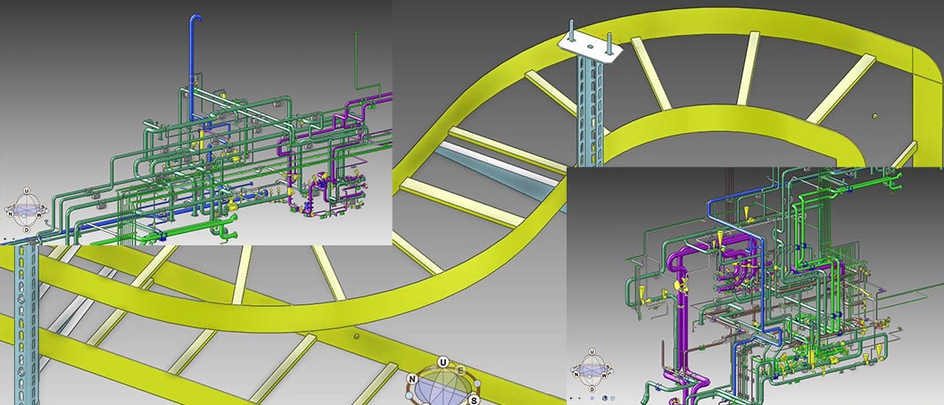 Planning services for gas engine plant and power plant buildings